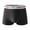 Black, variant on Xuety Underwear for men Traditional Cotton Boxer Briefs No Fly 3D Pouch Mens Underwear