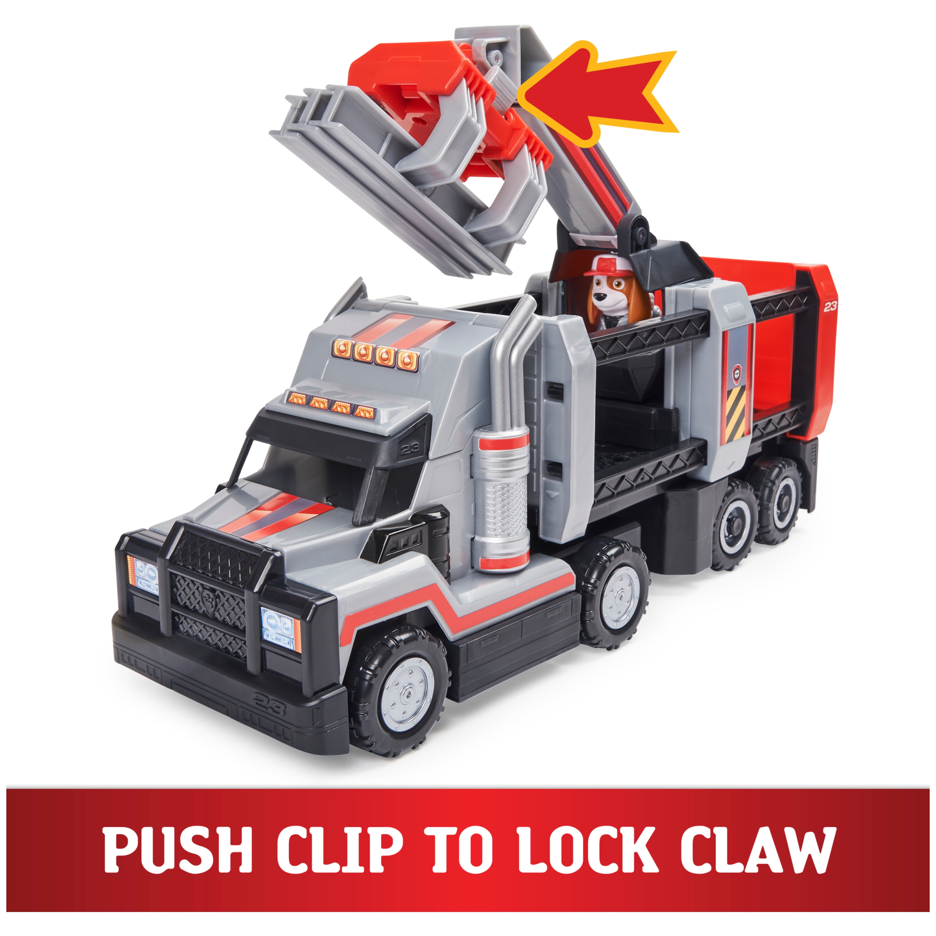 Camion Deluxe Al Big Truck Pups La Pat' Patrouille - Paw Patrol - Avec  Remorque Rotative et Bras Mécanique - Cdiscount Jeux - Jouets