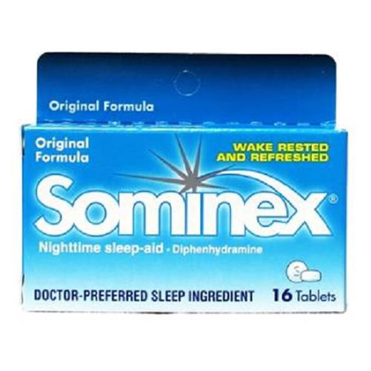 SOMINEX ORIGINAL NIGHTTIME SLEEPAID 16 tabs