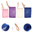 thumbnail image 3 of 8 Pcs Sac à Savon Moussant à Cordon Sac de Rangement pour Savon Toilette Fabricant de Bulles de Salle de Bain, 3 of 7