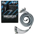thumbnail image 2 of Cable RCA marino Skar Audio SKM6CHRCA25 de 6 canales, 7,5 m, 2 of 7