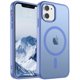 thumbnail image 1 of Funda magnética SUPFINE para iPhone 11 con MagSafe, azul y morado, 1 of 7