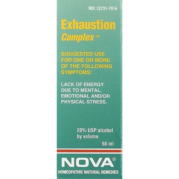 Nova Homeopathic Exhaustion Complex, 1.7 Oz