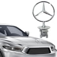 thumbnail image 2 of Insignia Con Símbolo Cromado Adorno para Capó Mercedes W124 W202 W203 W204, 2 of 4