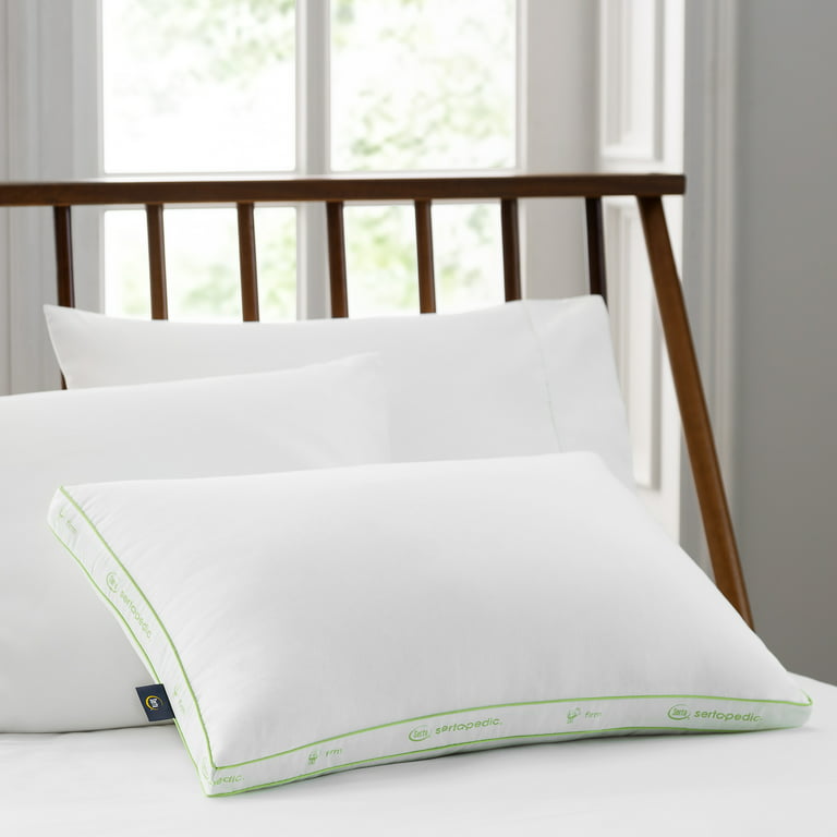 SertaPedic Firm Standard/Queen Pillow, White
