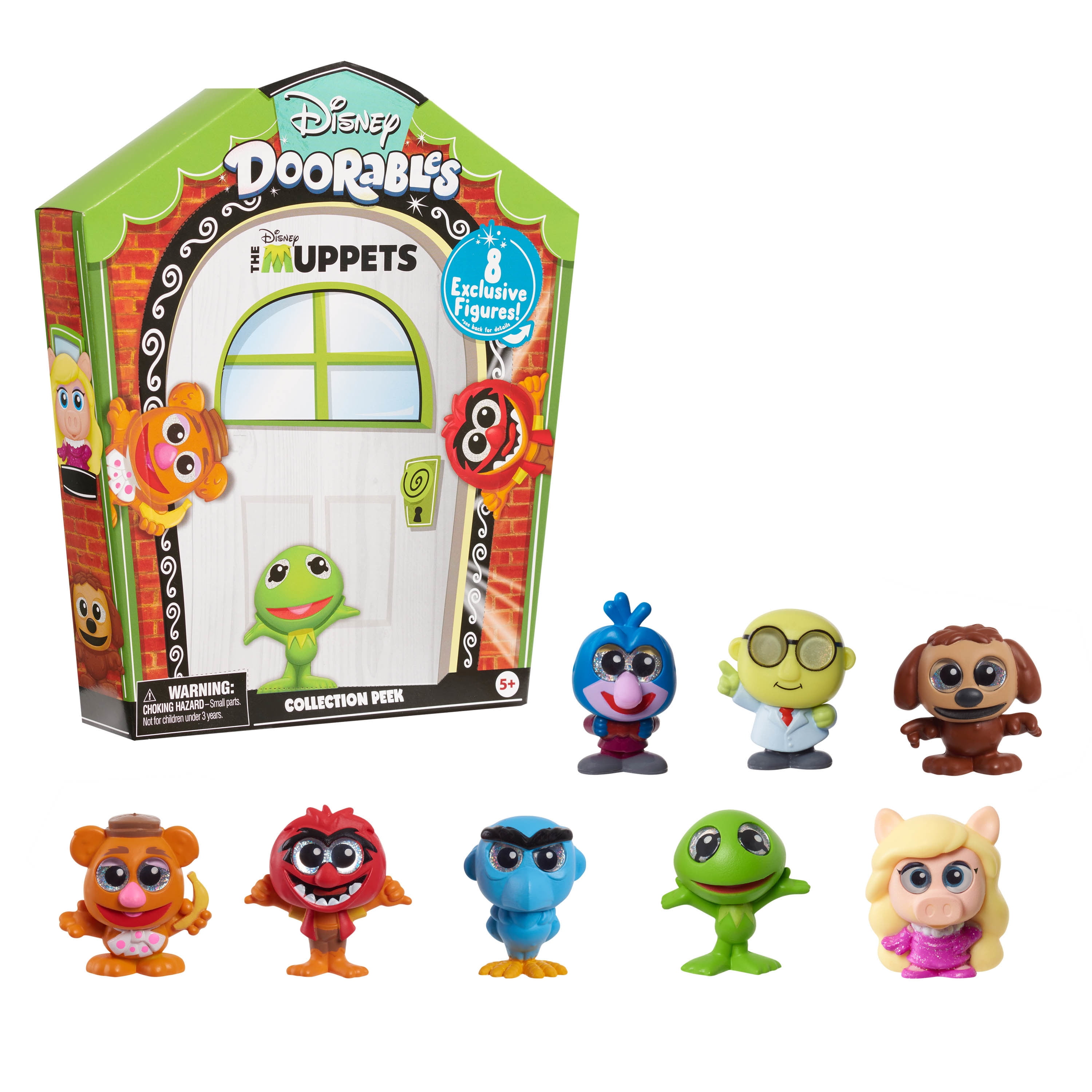 Disney Doorables Muppets Collection Peek, Blind Bag Figures, Officially Licensed Kids Toys for Ages 3 Up, Gifts and Presents
