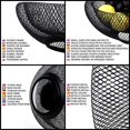 thumbnail image 5 of Fruit Bowl Black Fruit Basket Metal Bowl Black Metal Basket Decorative Bowl Black Fruit Bowl Modern Fruit Bowl Fruit Basket Wire Basket Round For Fruit, Vegetable Storage, Kitchen, Decoration, 5 of 5