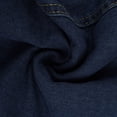 thumbnail image 5 of Women’s Denim Cropped Vests Button V-Neck Jean Vests Tops Sleeveless Jean Jacket Summer Western Waistcoat with Pockets Blue 3XL, 5 of 6