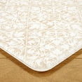 thumbnail image 5 of TOWN & COUNTRY BASICS Comfort Plus Vintage Medallion Tile Anti Fatigue Comfort Mat, Kitchen Mat, Standing Desk Mat, Dorm Room Rug, Non-Slip Backing, Beige, 18"x39", 5 of 12