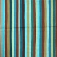 thumbnail image 1 of Ahgly Company Indoor Square Southwestern Light Blue Country Area Rugs, 8' Square, 1 of 4