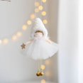 thumbnail image 5 of White Angel Doll Christmas Tree Pendant Christmas Car Ornaments Home Decore XMAS Party Wedding Decorations Kids Gift Navidad, 5 of 5