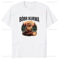 thumbnail image 4 of Camiseta con estampado divertido de dibujos animados Bobr Kurwa Meme para hombre, ropa de calle de estilo Harajuku, camiseta Hipster transpirable para mujer, 4 of 5