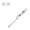 Brushed color, variant on Concealed Door Bolt Steel Extended Shaft Low Profile Design Simple DIY Installation Suitable for Residential Commercial Use