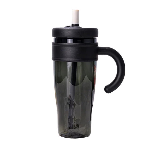 Cup with Straw Anti Scalding Water Cup Heat Resistant Plastic Straw Water Cup Ice Bar Water Cup Large Capacity Straw Anti Drip Portable Water Cuplarge Plastic Cups