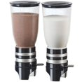 thumbnail image 1 of Cal Mil 3526-2-13 Double Cylinder Click Dispenser - Black, 1 of 2