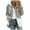 Gray, variant on Patlollav Womens Fashion Zipper Long Sleeve Hooded Coats