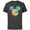 Charcoal, variant on Mickey Mouse Icon Rainbow Tie-Dye - Short Sleeve Cotton T-Shirt for Adults- Customized-Navy