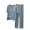 501_Sky Blue, variant on Pajamas for Women Set Ladies' Sleepwear Set with Padded Bra Thin Loose Lounge Set Plus Size Short Sleeve and Long Pants Two Piece Set Summer Fashion Sleepwear