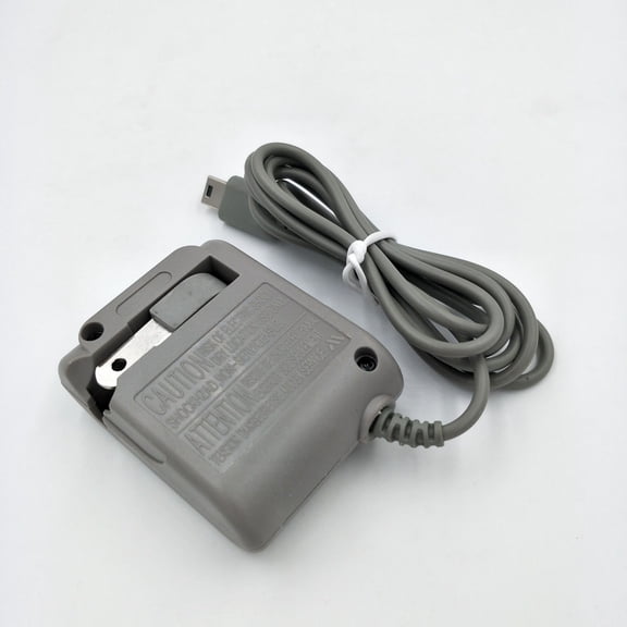 Replacement Charger,Power Charger for DS Lite,AC Adapter for DS Lite Systems,AC Power Adapter for Handheld Game Console,US Plug Wall Charger for NDS Lite Gaming Device (Dark Gray)