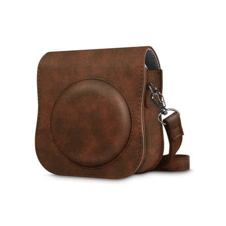 Fintie Camera Case For Fujifilm Instax Mini 26 25 Instant Premium Vegan Leather Bag Cover W Built In Pocket