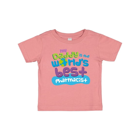 Inktastic Pharmacist Daddy for Son or Daughter Boys or Girls Baby T-Shirt