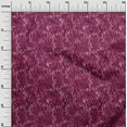 thumbnail image 3 of oneOone Rayon Pink Fabric Abstract Craft Projects Decor Fabric Printed By The Yard 56 Inch Wide, 3 of 4