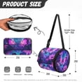 thumbnail image 7 of ZIATUBLE Galaxy Butterfly Camping Paper Storage Bag Floral Paper Towel Dispenser Easy to Clean Paper Towel Holder with Smooth Zipper Paper Towel Storage Organizer Home Decor, 7 of 7
