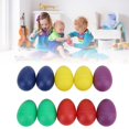 thumbnail image 5 of 10 piezas de mini huevos musicales, agitadores de huevos de plástico coloridos, instrumento musical de percusión, juguete, 5 of 5