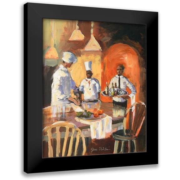 Slivka, Jane 12x14 Black Modern Framed Museum Art Print Titled - A Touch of Spice IV