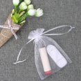 thumbnail image 4 of 100pcs Sheer Drawstring Jewelry Pouches Wedding Party Christmas Favor Gift Bags Drawstring Gift Bag, 4 of 5