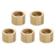 thumbnail image 1 of Separadores de latón M10, 5 piezas de separador de metal de latón 10mm ID x 14mm OD x 10mm L para soporte de tornillo de 3/8 pulgadas o tornillo M10, 1 of 5