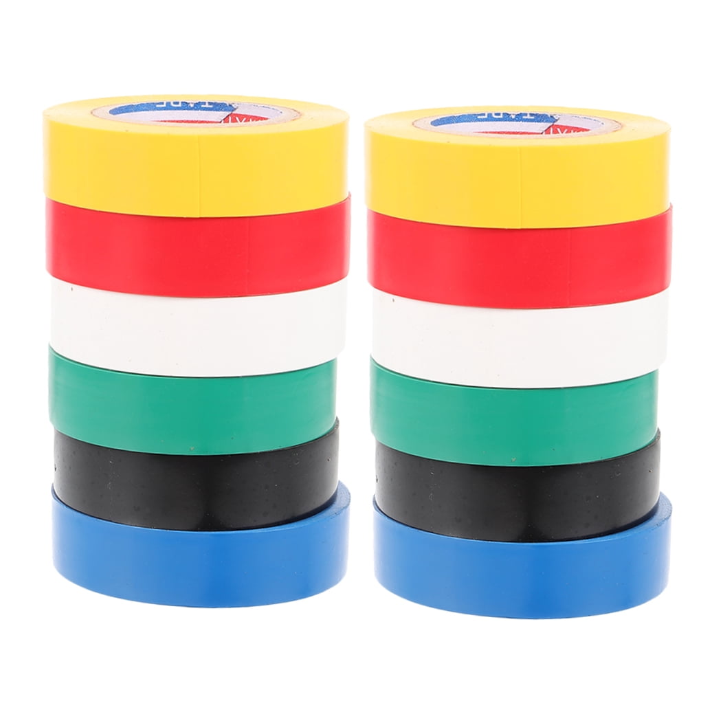 ELAYARD PVC Colored Electrical Tape for Wire Insulation and Electrical Equipment Safety