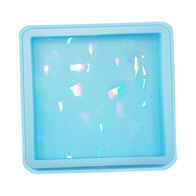 Posavasos De fundición De resina De silicona Zulema Accesorios De decoración Cuadrado