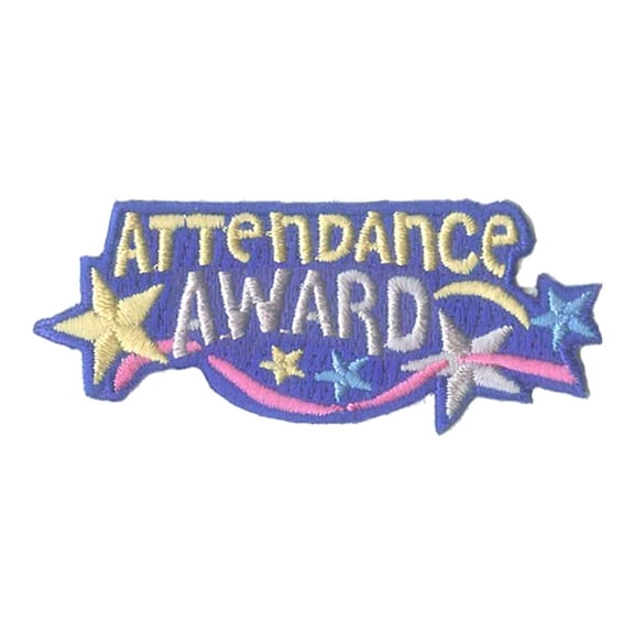 12 pieces 2" Custom Activity Scouts Applique Fun Patches - Attendance Award Patch