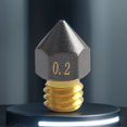 thumbnail image 4 of Boquilla de latón CHT recubierta de PTFE MK8 de alto flujo para Ender-3/Ender-3 Pro (02 mm), 4 of 6