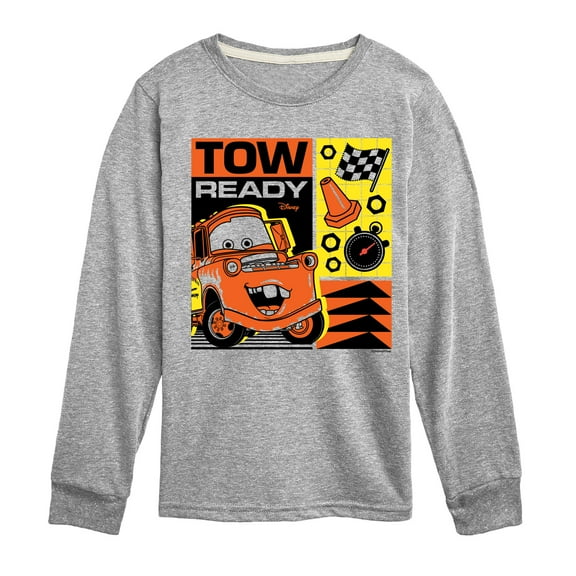 Cars - Tow Ready - Toddler & Youth Long Sleeve Graphic T-Shirt