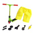 thumbnail image 1 of Piezas de patineta Fingerboard de dos ruedas para patineta con accesorios Verde, 1 of 9