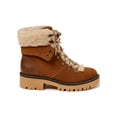 thumbnail image 2 of Time and Tru Women's Cozy Hiker Boots, Wide Width Available, 2 of 7