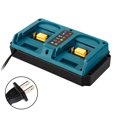 thumbnail image 1 of FAST-Rapid Dual Charger for Dewalt 14.4-18V Li-ion Battery DC18RC DC18RD, 1 of 8
