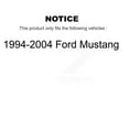 thumbnail image 2 of TOR Front Steering Tie Rod End Kit for Car 1994-2004 Ford Mustang - Left Right Side (Driver Passenger) KTR-101860, 2 of 2