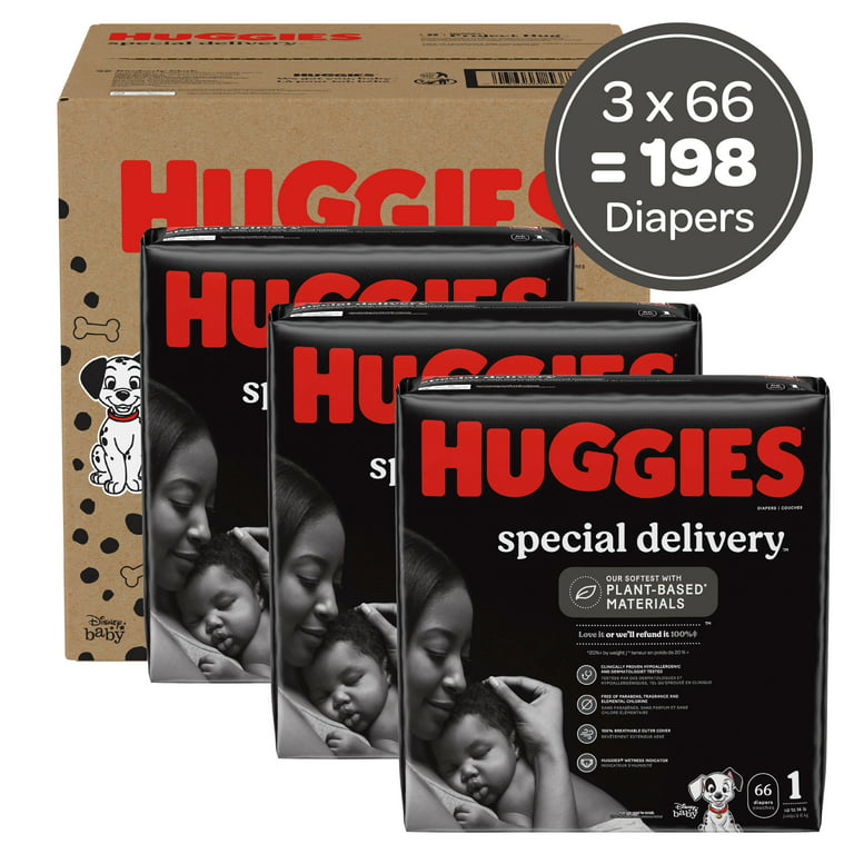 Diaper Huggies Size 1 8-14 lb 44 Diapers