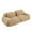 Khaki, variant on DEALTOPS 82" Oversized Corduroy Loveseat Sofa, Comfy 2-Seater Couch for Living Room & Bedroom, No Assembly, Blue