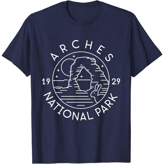 Arches National Park 1929 Moab Utah Unisex T-Shirt for Men Women Kids Toddler