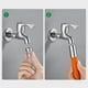 thumbnail image 2 of Tubo de extensión universal con conector Extensor de grifo de flexión libre de 360 ° para grifo de fregadero de baño para cocina y baño, 2 of 6