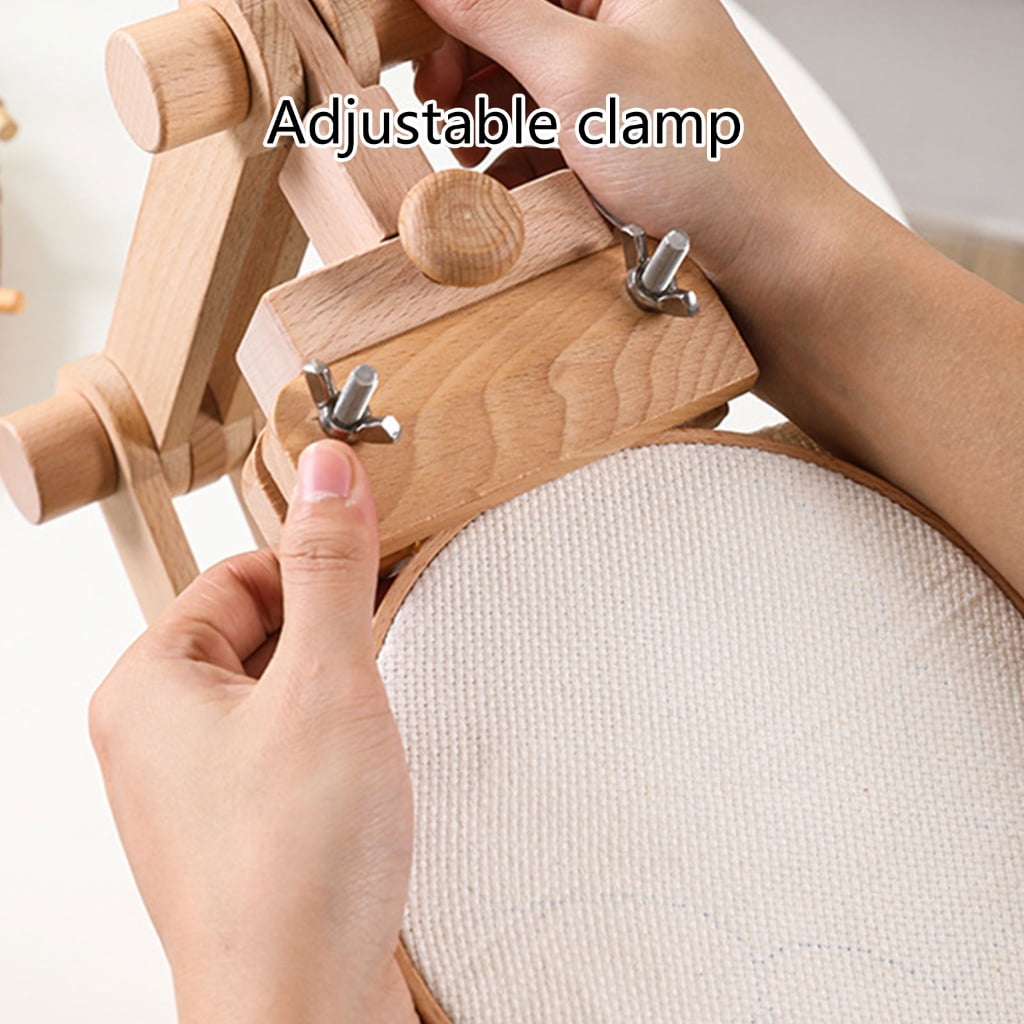 Adjustable Rotated Embroidery Hoop Stand 360 Degree Rotating Embroidery Frame Stand Stitching Hoop Stand