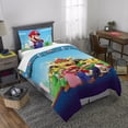 thumbnail image 3 of Super Mario "All The Players" Twin/Full Comforter & Pillowcase, 3 of 7