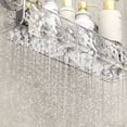 thumbnail image 3 of 2X Estante de Ventosa con de Glaciar de Estilo de Lujo Ligero y Sin Taladro, Organizador de Ducha de Baño de Estilo Transparente, 3 of 6