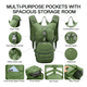 thumbnail image 3 of Mochila Hidratación Táctica Ciclismo Bolsa De Agua 3l Xtellar verde, 3 of 4