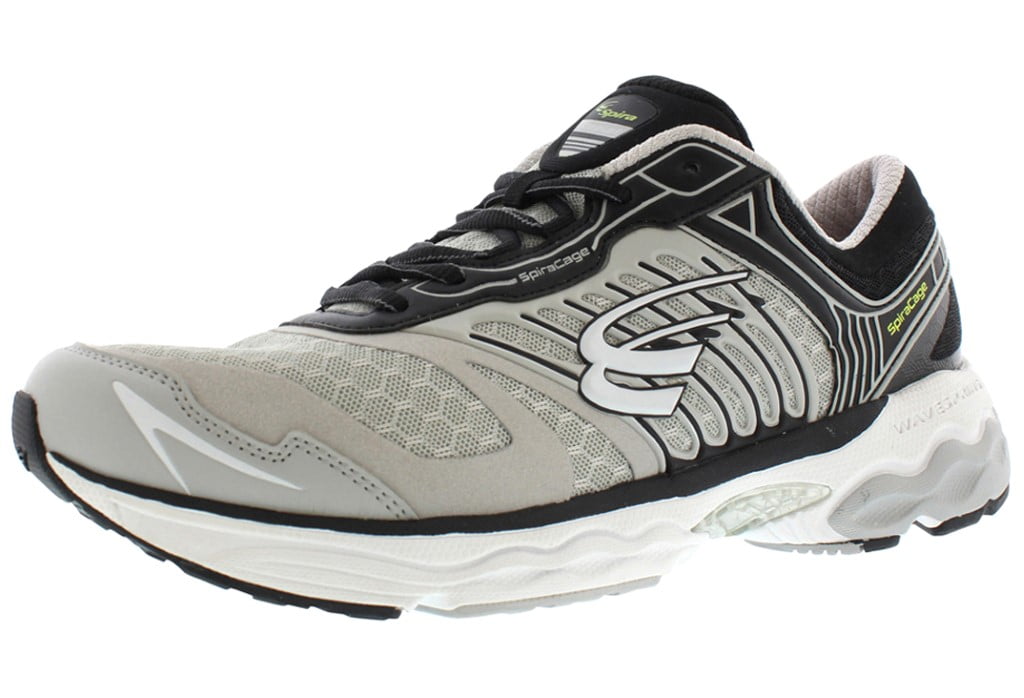 black stability running shoes