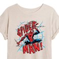 thumbnail image 3 of Marvel Spider-Man - Ink - Women's Oversized Graphic T-Shirt, 3 of 5